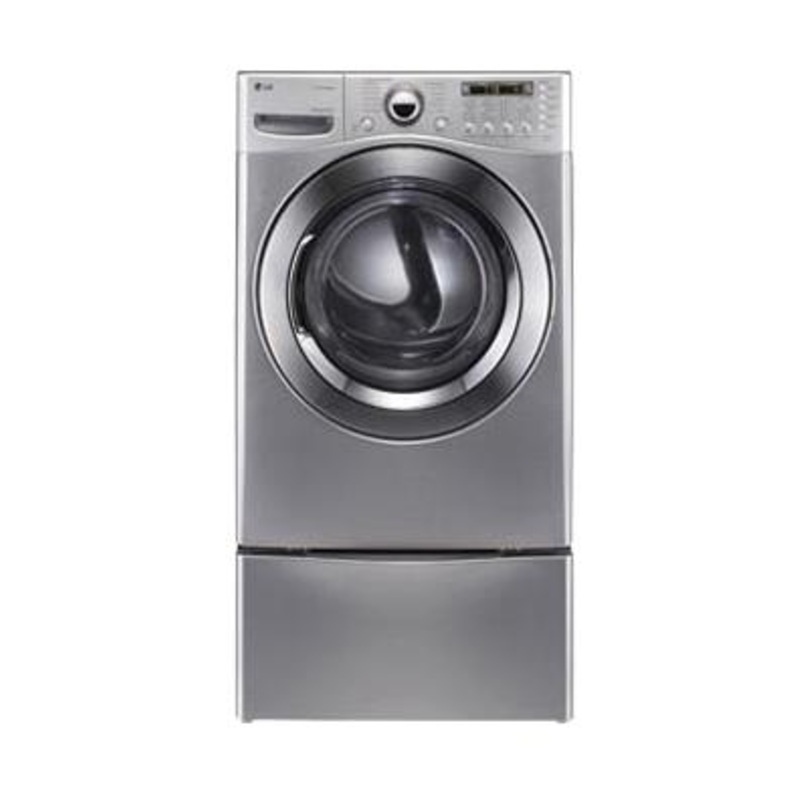 Lg DLEX3360V 7.4 cu.ft. Ultra-Large Capacity SteamDryer with NeveRust Stainless Steel Drum (Electric)