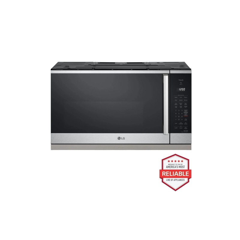 Lg MVEL2125X 2.1 cu. ft. Smart Over-the-Range Microwave Oven with ExtendaVent 2.0 & EasyClean