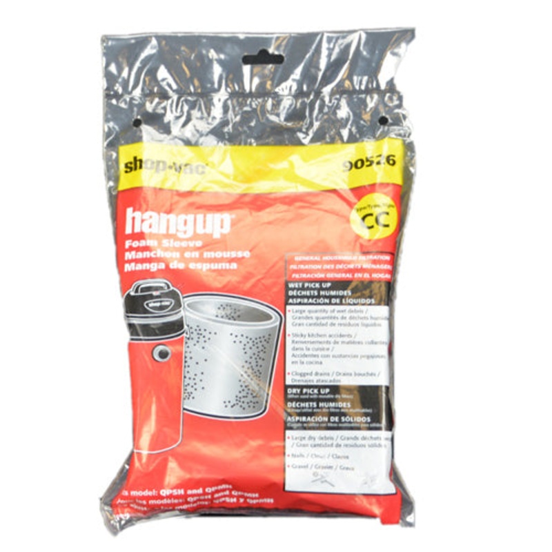 Shop-Vac Small Foam Sleeve Type CC
