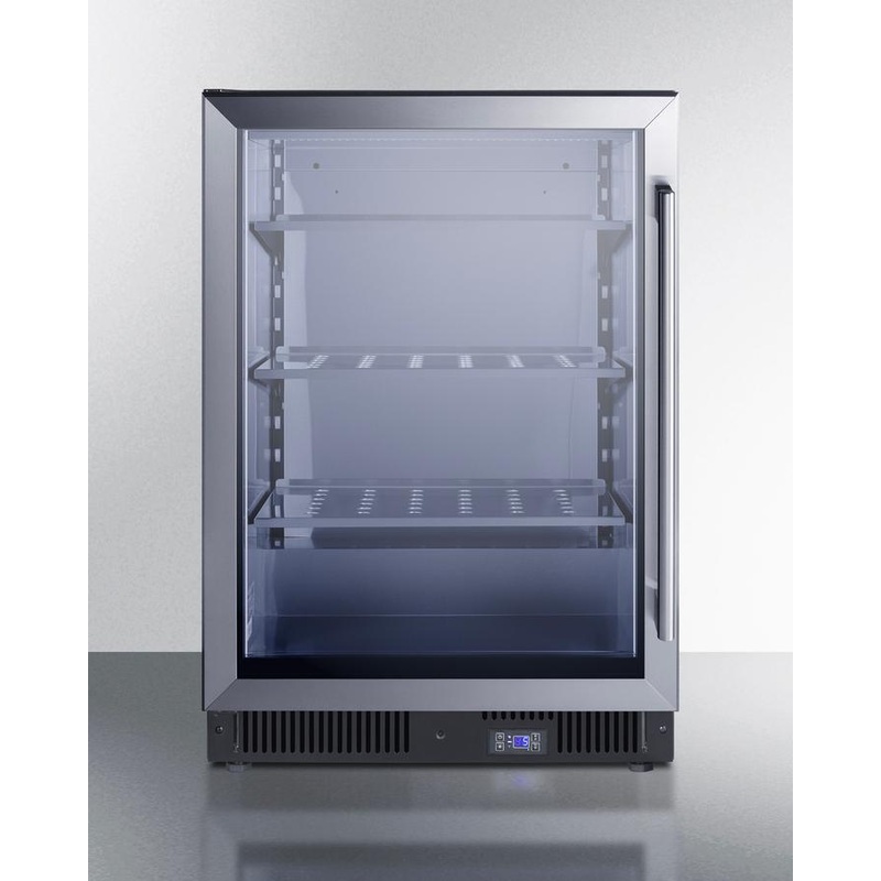 Summit SCF475LHD 24″ Wide Commercial Display Freezer