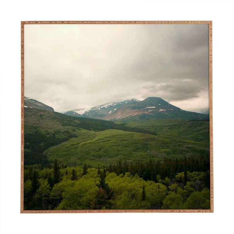 Wild Montana Framed Photographic Print-30″x30″
