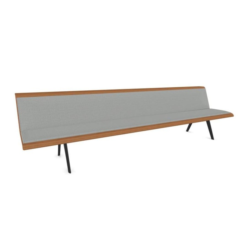 Zinta 5 Seats Waiting Bench Wood 4503