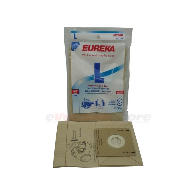 Eureka Style L Vacuum Bags Genuine 18 pack