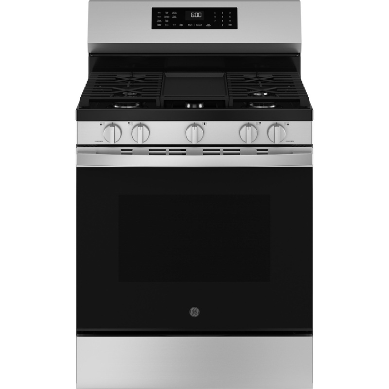 Ge Appliances GGF600AVSS Ge 30″ Free-Standing Gas Convection Range With No Preheat Air Fry And Easywash Oven Tray