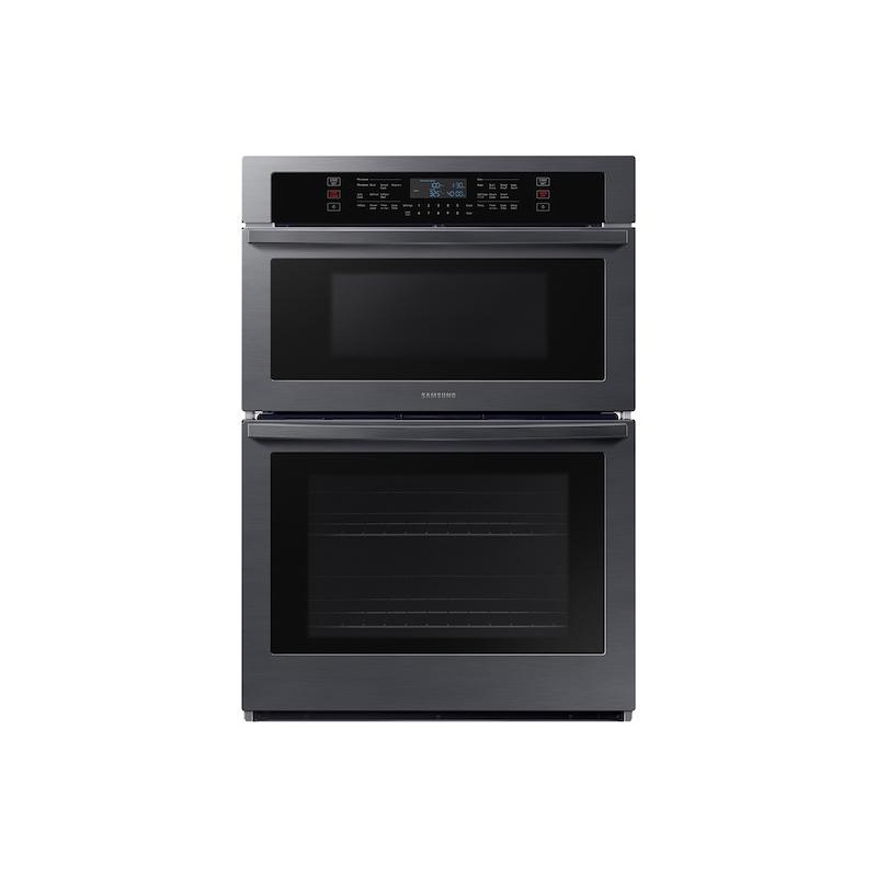 Samsung NQ70T5511DG 30″ Smart Electric Wall Oven with Microwave Combination in Black Stainless Steel
