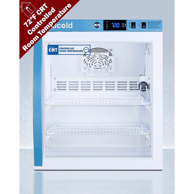 Summit ARG2PVCRT 2 CU.FT. Compact Controlled Room Temperature Cabinet