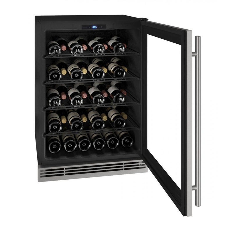 U-Line UHWC024SG01A Hwc024 24″ Wine Refrigerator With Stainless Frame Finish (115V/60 Hz Volts /60 Hz Hz)