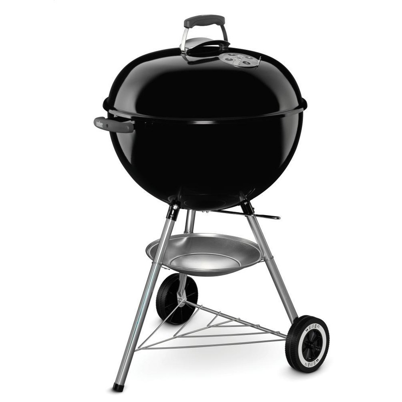 Weber 741001 Original Kettle Charcoal Grill 22″ – Black