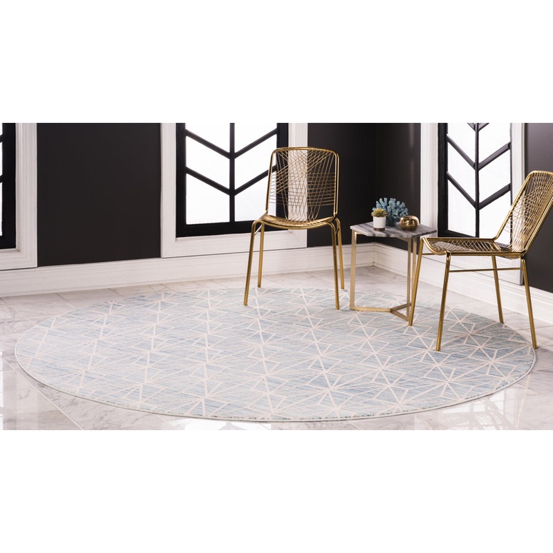 Jill Zarin Fifth Avenue Uptown Rug Jill Zarin Rug Size: Round 8′