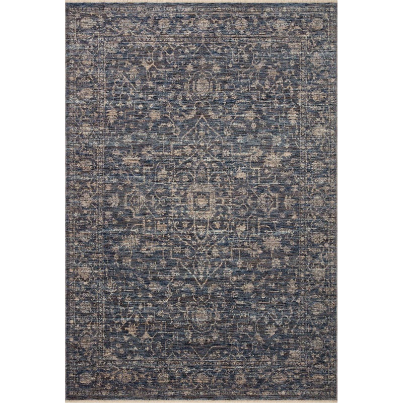 Sorrento Oriental Machine Made Power Loom Polyester Area Rug-9’6″x13’1″