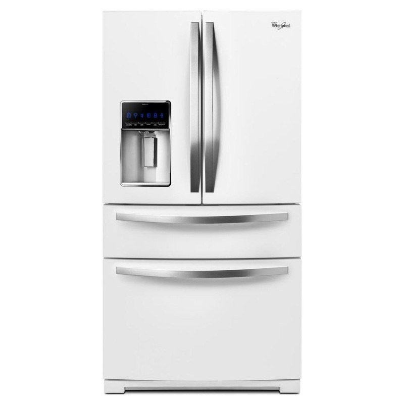 Whirlpool WRX988SIBH 36-inch Wide 4-Door Refrigerator with More Flexible Storage – 26 cu. ft.