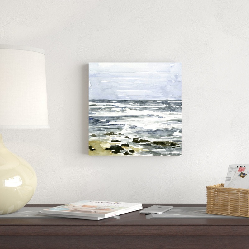 Loose Seascape I Red Barrel Studio Size: 12″ H x 12″ W