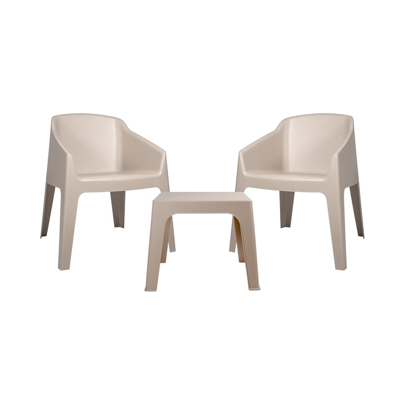 Baku Outdoor 3-Piece Conversation Set