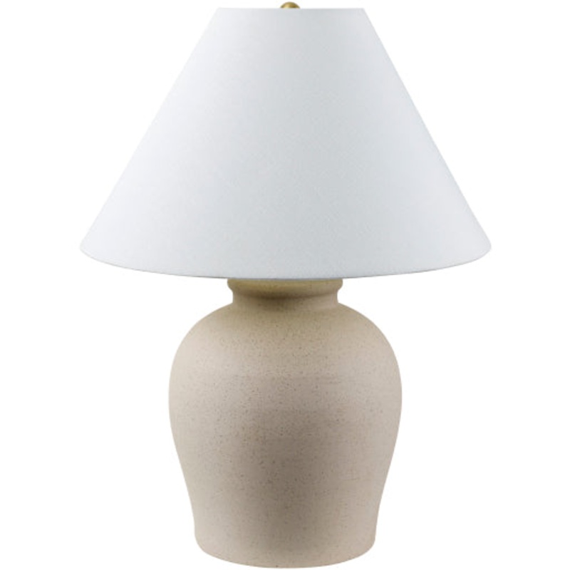 Graceful Illumination 23H x 17W x 17D Ceramic Lamp