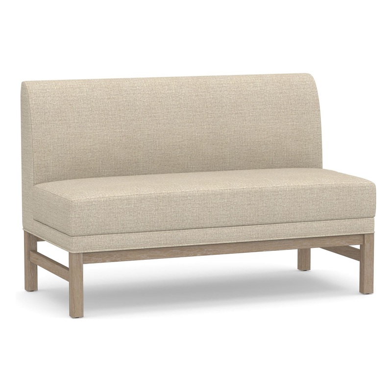 Nielson Upholstered Modular Banquette Double Seat