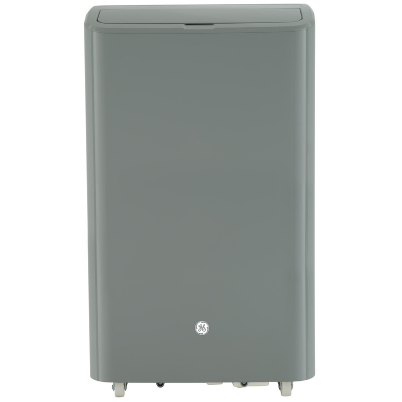 APWD07JASG GE 7,500 BTU Smart Portable Air Conditioner with Dehumidifier and Remote, Grey