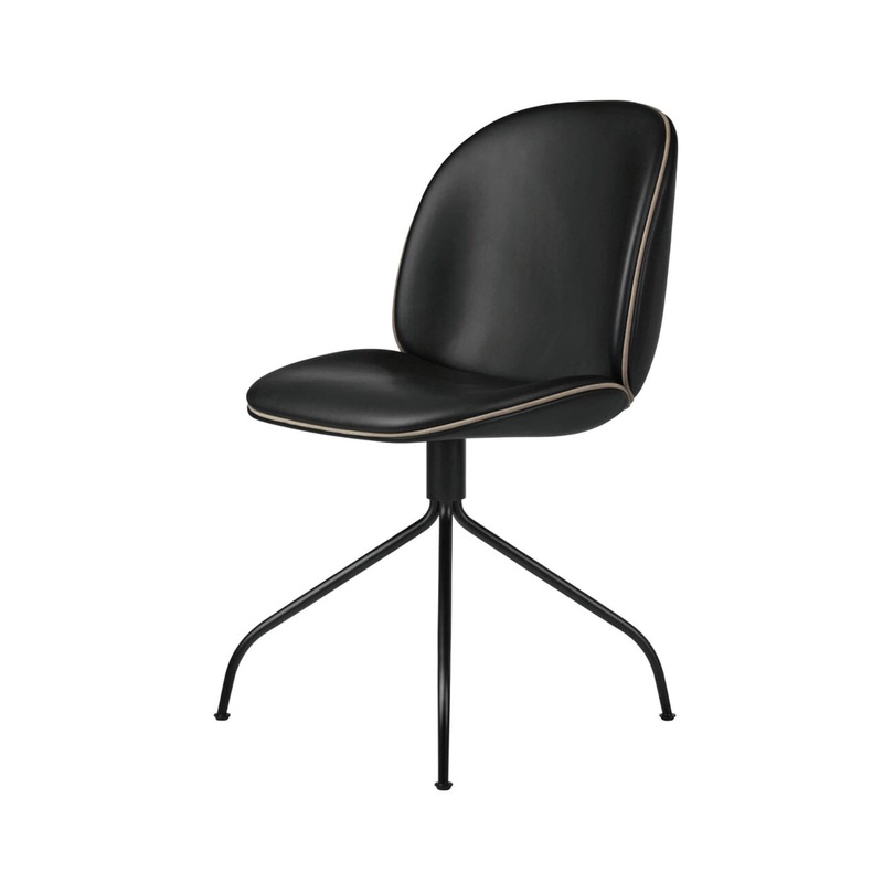 Beetle Meeting Chair with Swivel Base – Fully Upholstered
