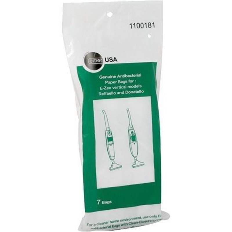 Emer USA Bags  11001817 7-pk Vacuum Bags