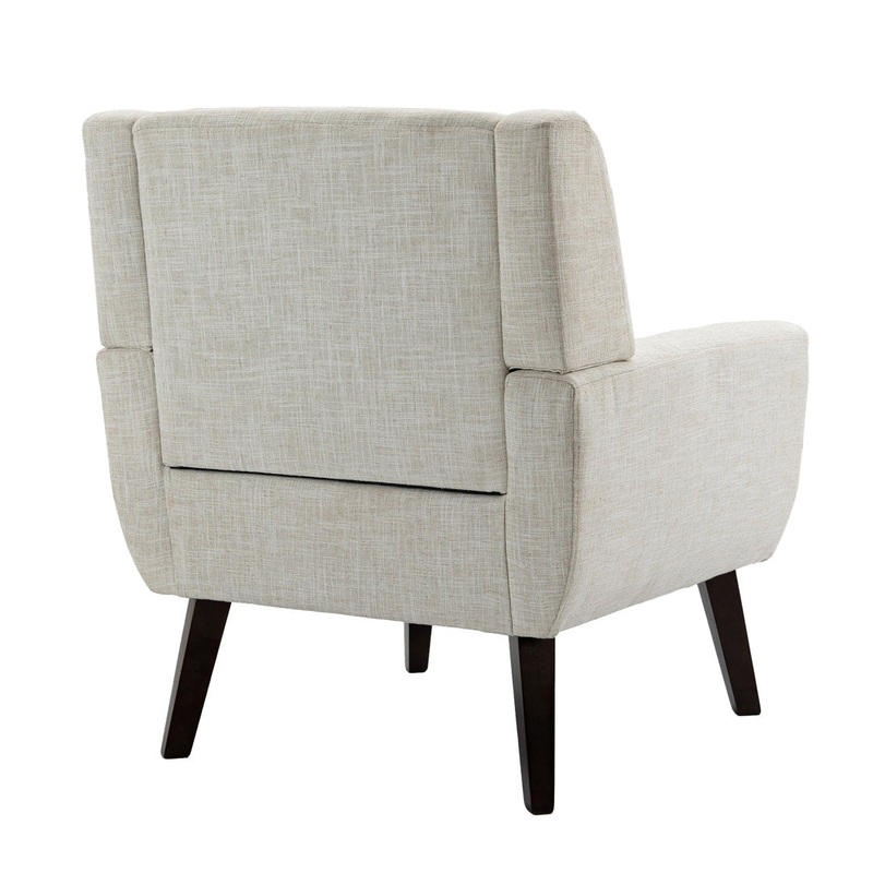 Jaqueze 28.6” Wide Armchair George Oliver Fabric: Beige Linen Blend