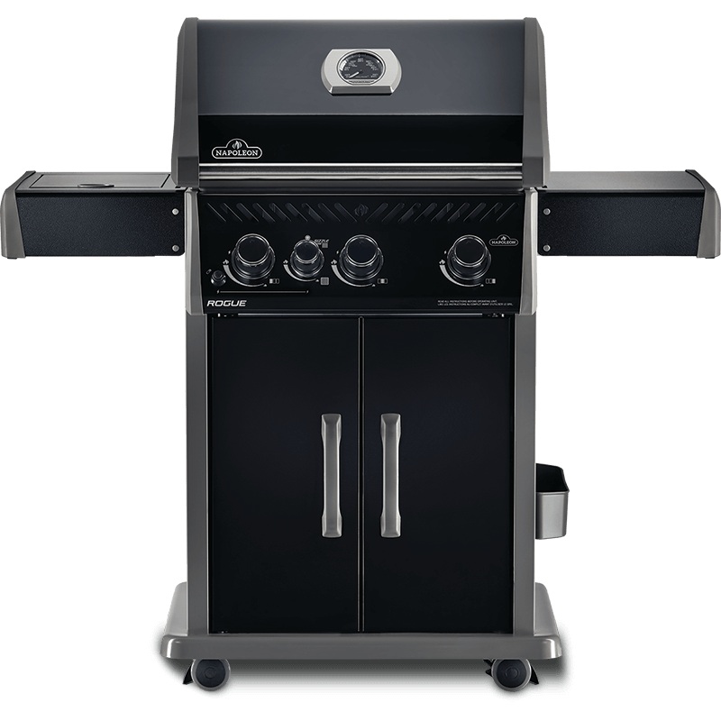 Napoleon Bbq R425SIBPBE Rogue 425 BE SIB with Infrared Side Burner, Black Edition , Black , Propane