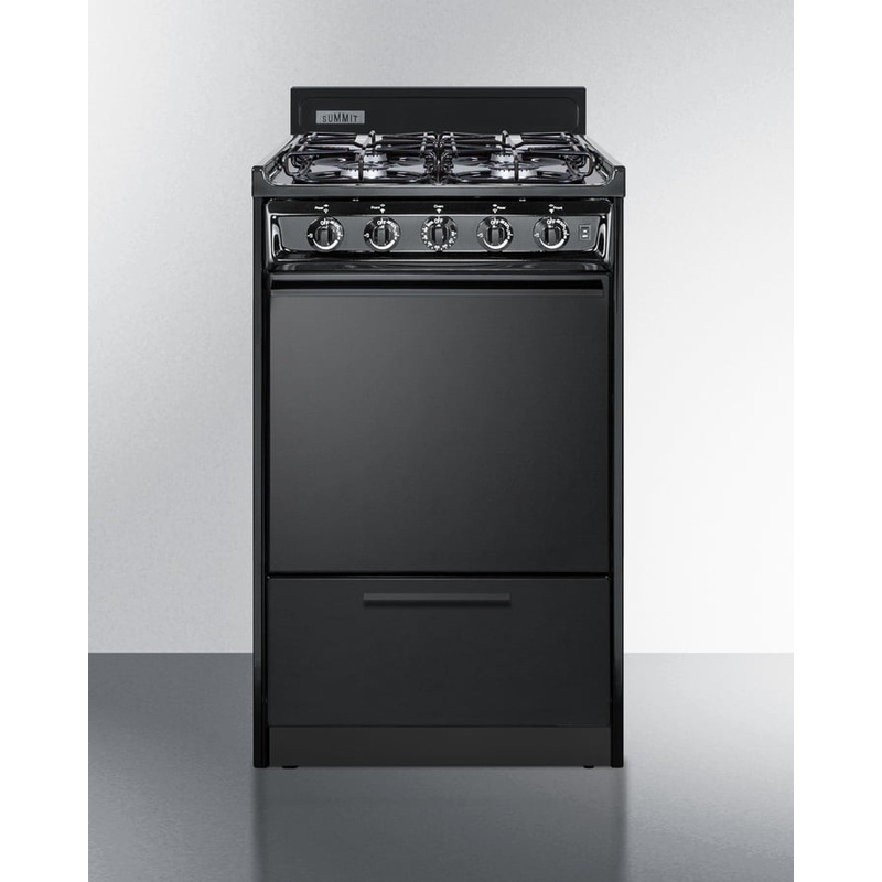 Summit TTM1107CS 20″ Wide Gas Range