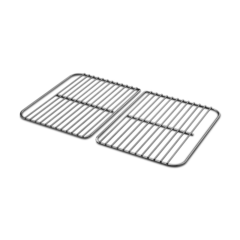 Weber 3400656 Go-Anywhere Charcoal Grill 2-Piece Cooking Grate