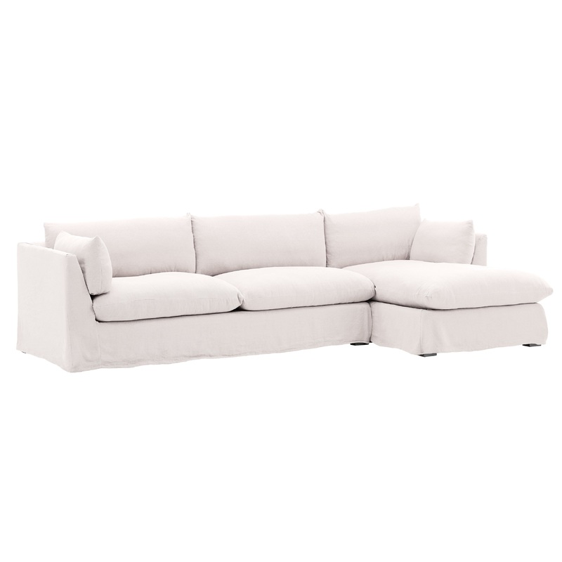Comfy Nook 2-Piece Rattan Lounge Set in Natural Tones