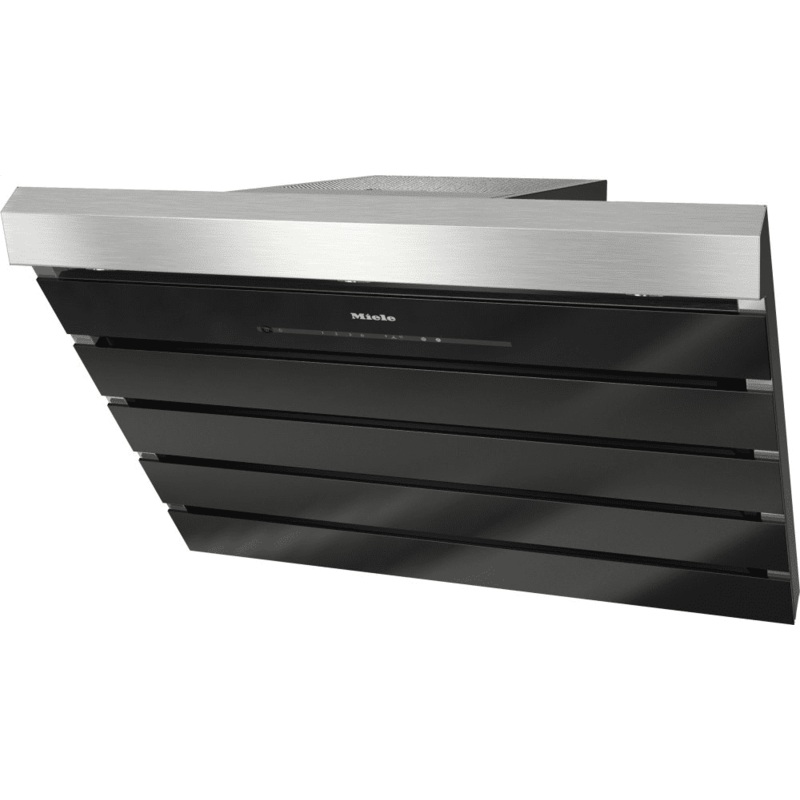 Miele DA6798WSHAPE Black – Wall Ventilation Hood With Energy-Efficient Led Lighting And Touch Controls For Simple Operation.