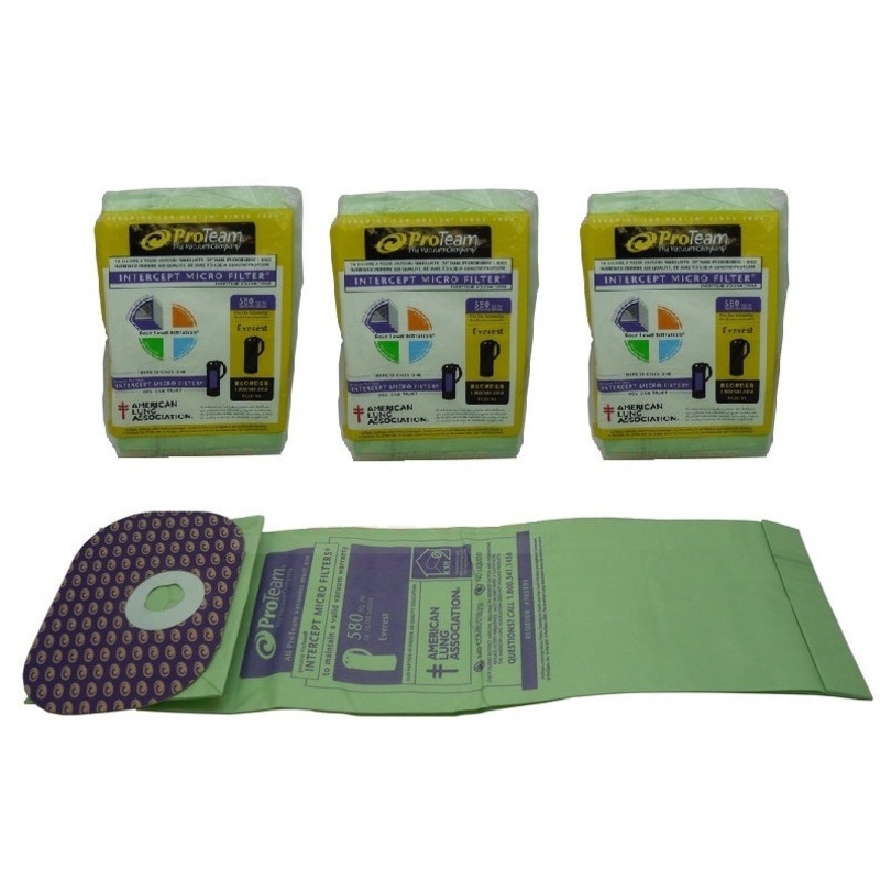 ProTeam Everest Micro Filter Vacuum Bags – 30 Bags