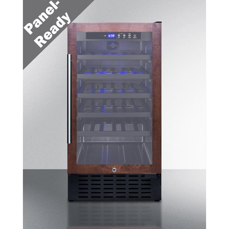 Summit SWC1840BPNR 18″ Wide Undercounter Wine Cellar (panel Not Included)
