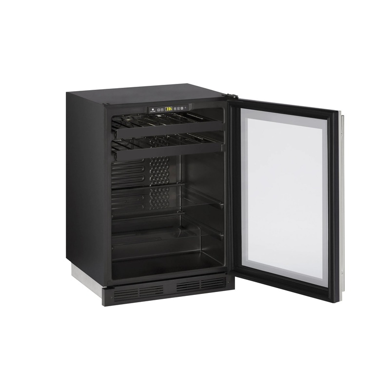 U-Line U1224BEVS-00B 24″ Stainless Steel Beverage Center