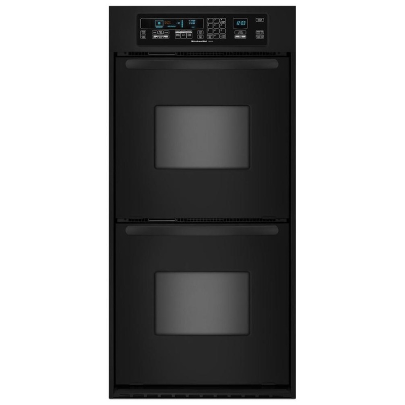 24-Inch Convection Double Wall Oven, Architect Series II Handles – Black