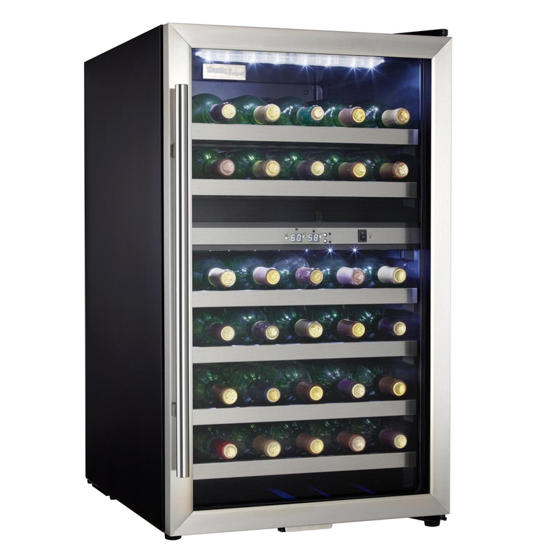 Danby DWC114BLSDD Danby Designer 38 Bottle Wine Cooler