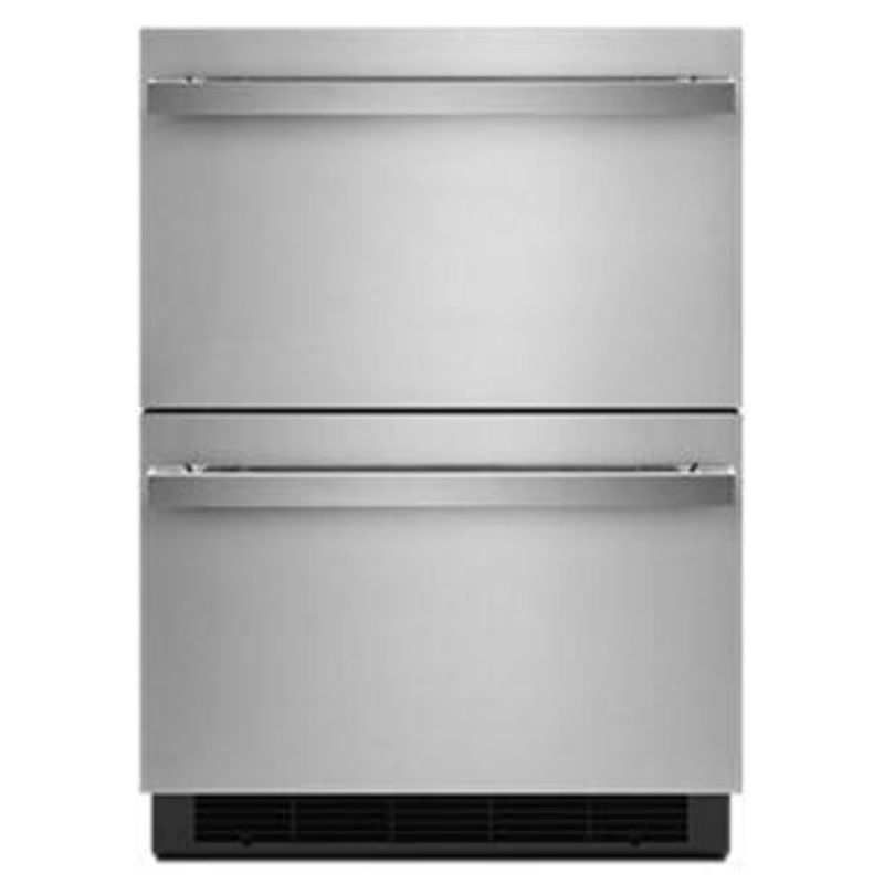 Jennair JUCFP242HM Noir 24″ Double Drawer Refrigerator/Freezer