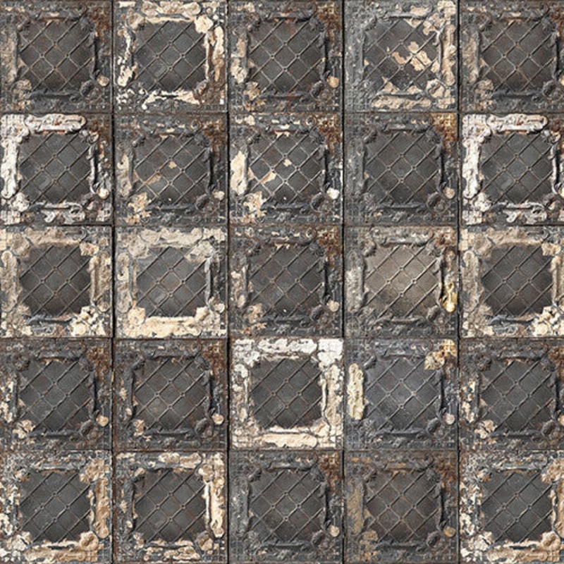 TIN-07 Brooklyn Tins Wallpaper