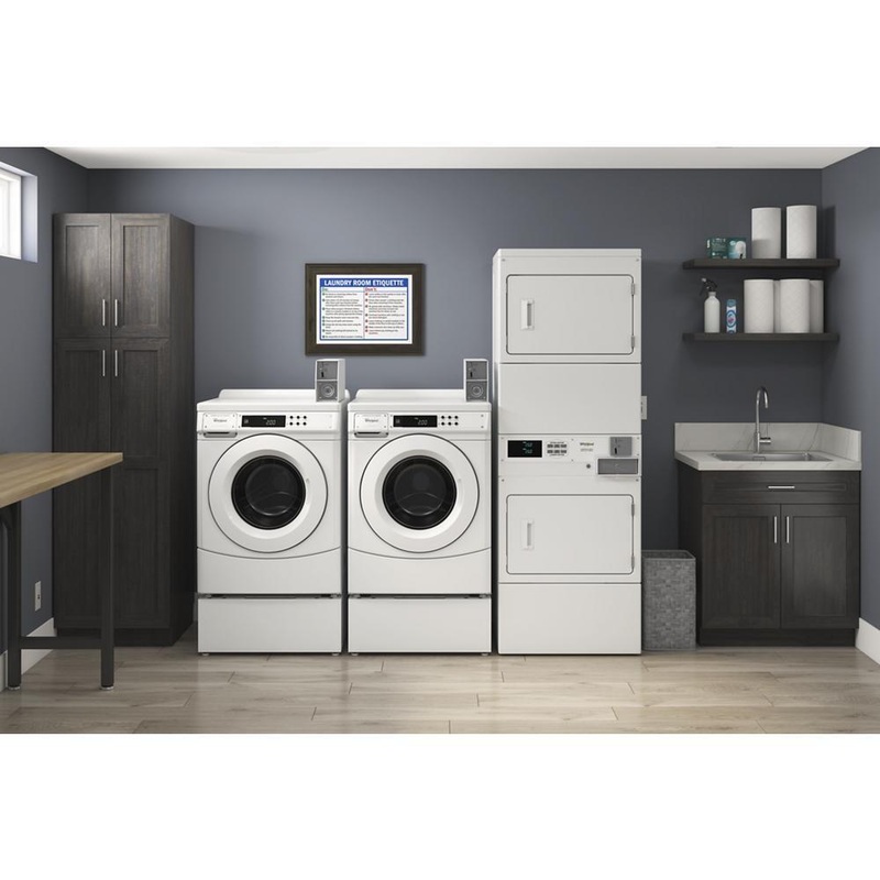 Amana WHP1000VW 10″ Pedestal For Commercial Front Load Washer And Dryer