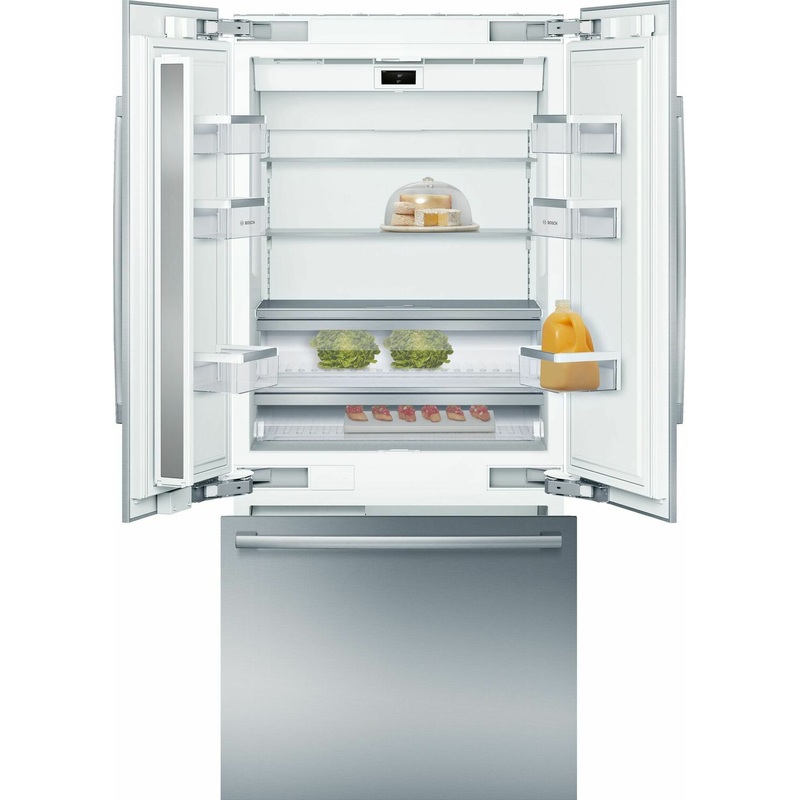 Bosch B36BT935NS Benchmark Built-In Bottom Freezer Refrigerator 36” B36Bt935Ns