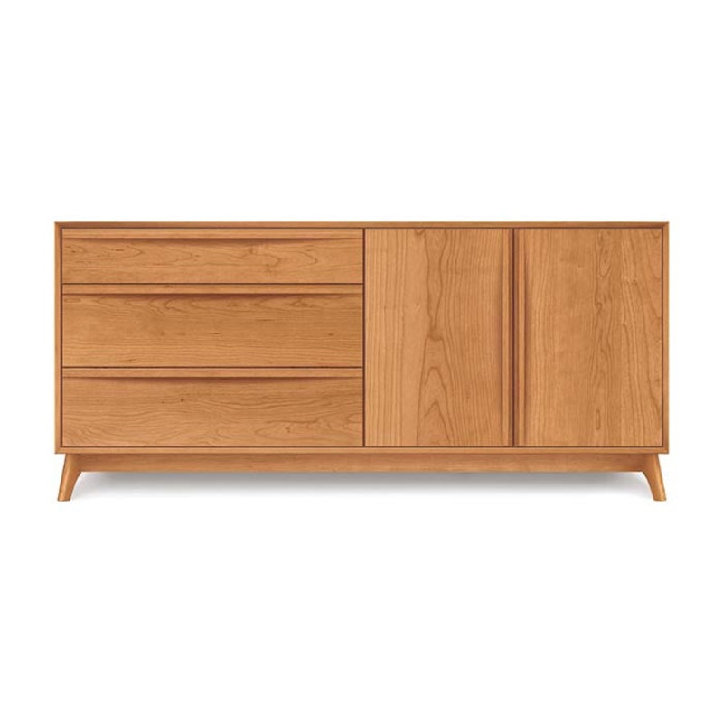 Catalina 3 Drawer On Left, 2 Door On Right Dresser
