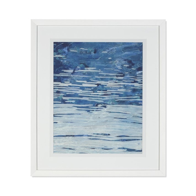 Crashing Waves Series V With Frame