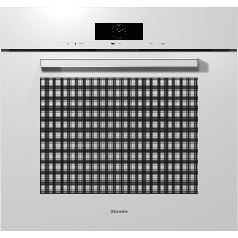 Miele H7880BP WHITE  30 Inch Convection Oven In A Combinable Design With Wireless Precision Probe.