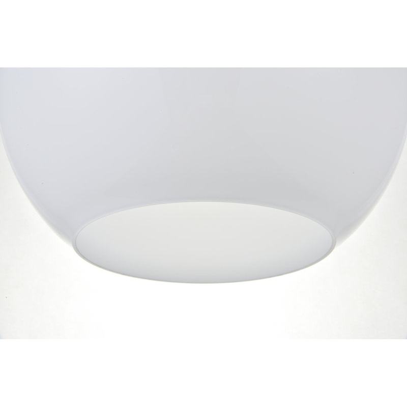 Snead 1 – Light Single Globe Pendant Mercury Row Shade Color: Frosted White Size: 68″ H x 7.9″ W x 7.9″ D Base Finish: Black