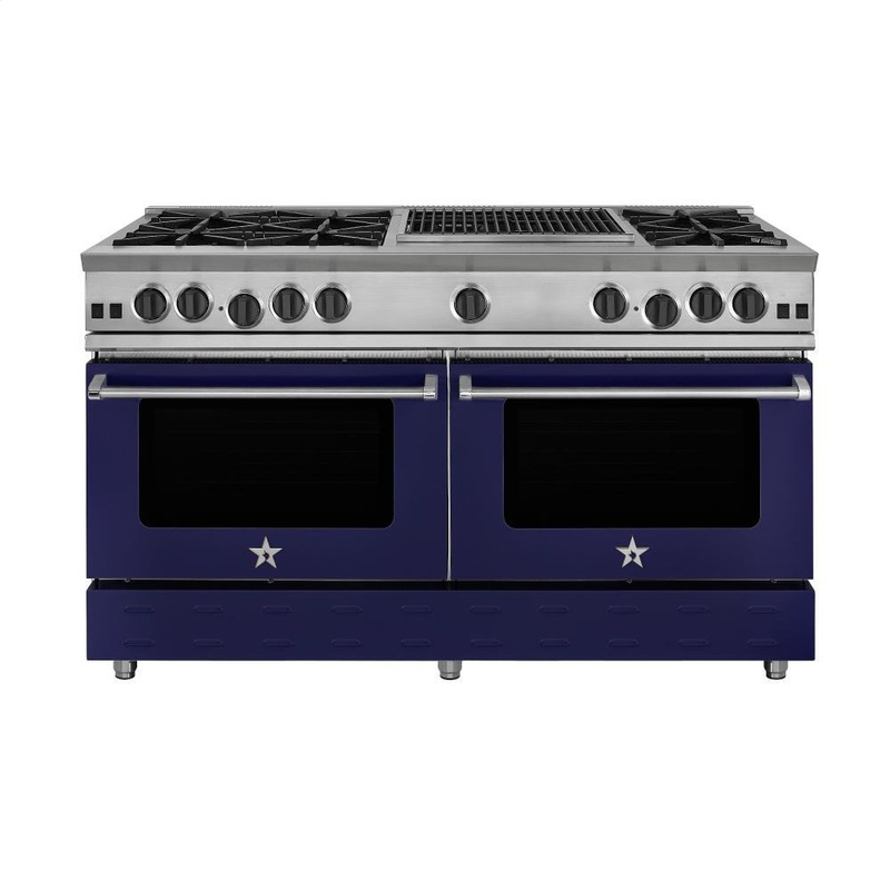 Bluestar RNB606FTBV2L 60″ Rnb Series Range With A 24″ French Top