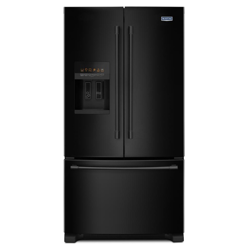 Maytag MFI2570FEB 36- Inch Wide French Door Refrigerator with PowerCold Feature – 25 Cu. Ft.