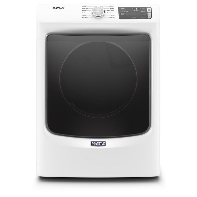 Maytag MGD6630HW Front Load Gas Dryer with Extra Power and Quick Dry Cycle – 7.3 cu. ft.