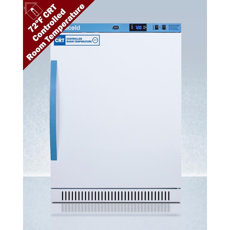 Summit ARS6PVCRT 6 CU.FT. ADA Height Upright Controlled Room Temperature Cabinet