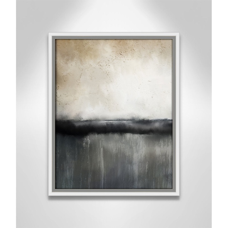 Sunset by Kimberly Allen Print Joss & Main Size: 15.5″ H x 12.5″ W x 2″ D Format: White Framed Canvas