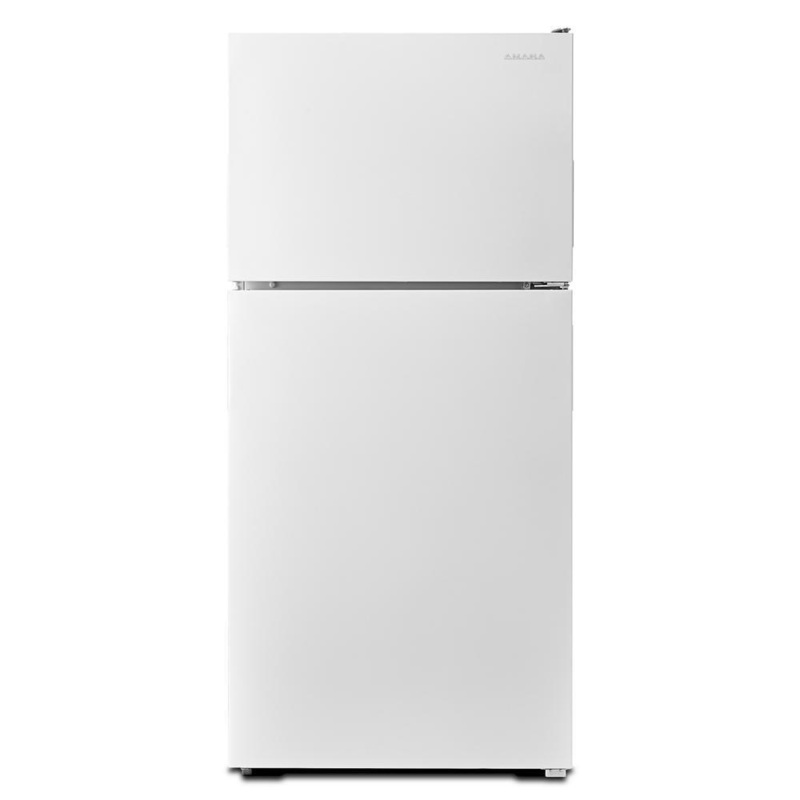 Amana ART308FFDW 30-inch Wide Top-Freezer Refrigerator with Garden Fresh Crisper Bins – 18 cu. ft.