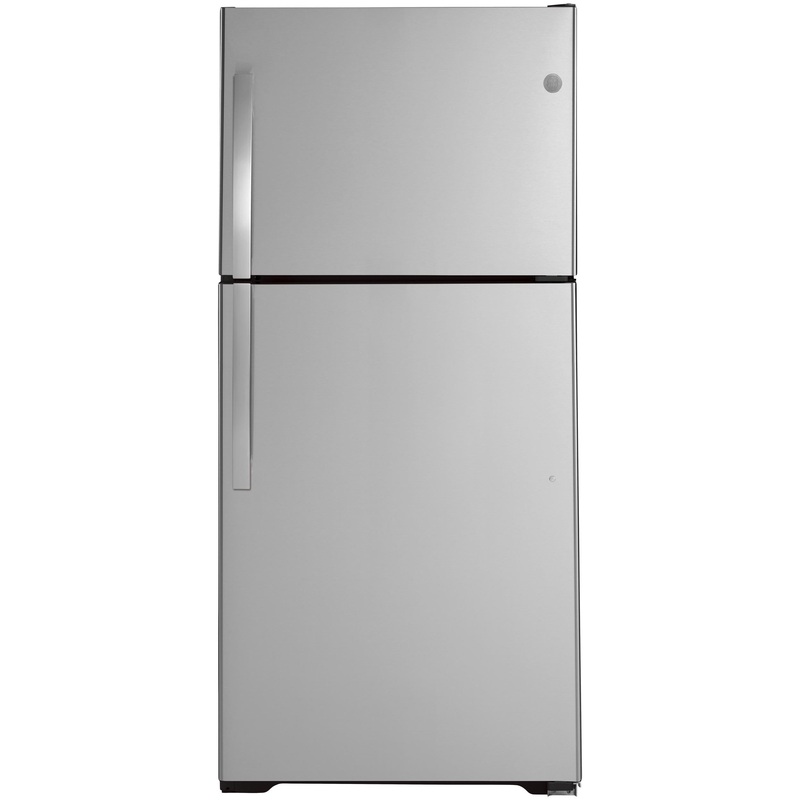 GTS22KYNRFS GE 21.9 Cu. Ft. Garage Ready Top-Freezer Refrigerator