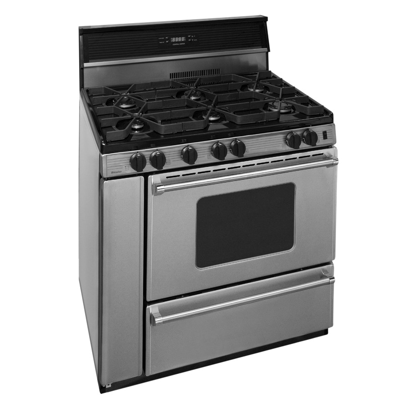 Premier P36S3482PS 36 in. ProSeries Freestanding Sealed Burner Gas Range in Stainless Steel
