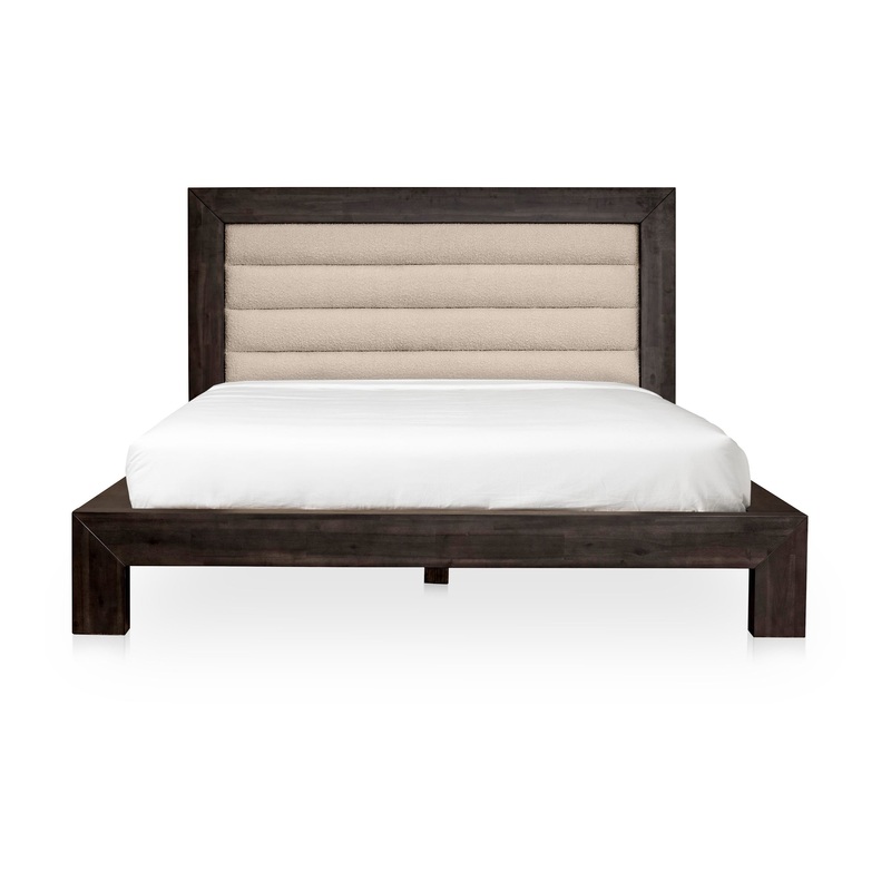 Serene Rest Queen Bed – Contemporary Comfort with Luxurious Headboard